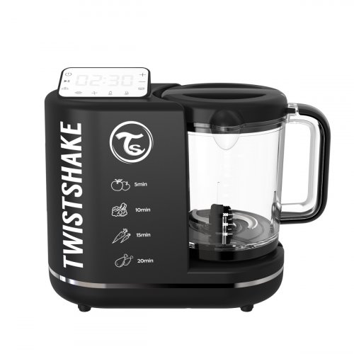 Twistshake Пароварка-блендер Food Processor 6 в 1 / цвет Чёрный