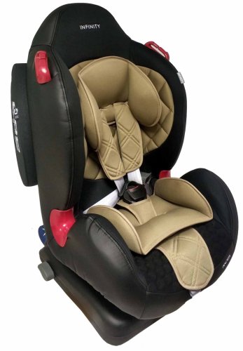 Infinity Автокресло BH1213IP-GTS-SPS Isofix (9-25) / цвет Coffee (черный-коричневый)