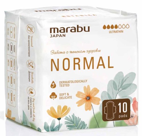 Marabu Ультратонкие прокладки Normal, 10 штук