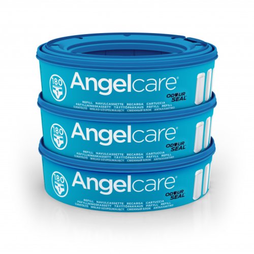 AngelCare Комплект из 3-х кассет к накопителю для использованных подгузников