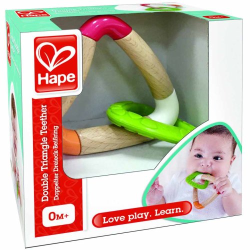 Hape Игрушка-прорезыватель треугольники, серия "Малышам"