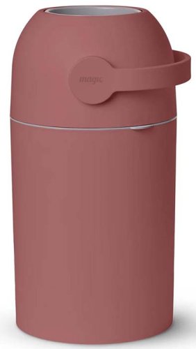 Magic Diaper Pail Накопитель подгузников Majestic / цвет Clay (ягодный)