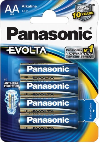 Panasonic Батарейки Evolta АА, 4 штуки