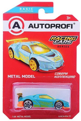 Autoprofi Машинка коллекционная Racing Cars / цвет тиффани