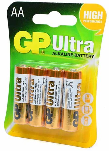 Батарейки GP Ultra АА, 4 штуки