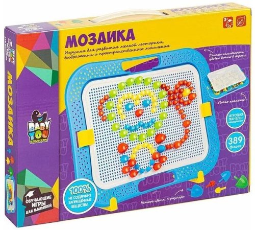 Bondibon Мозаика с подставкой, 389 деталей