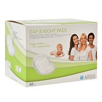 Ardo Одноразовые прокладки для бюстгальтера Day & Night Pads, 60 штук					